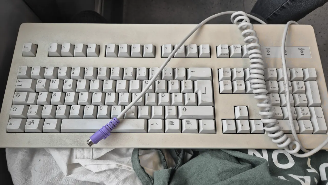 10 € und ein PS/2-Stecker